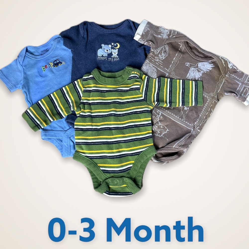 0-3 Month Onesie bundle